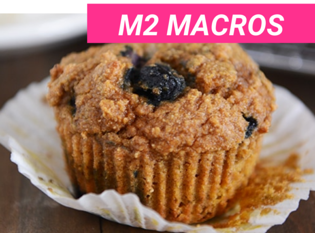 M2 Recipes | Pumpkin Berry Protein Muffins